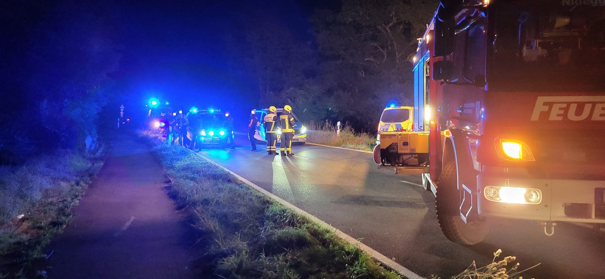 Einsatzfoto Auslaufende Betriebsmittel KFZ